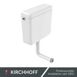 Kirchhoff Spülkasten 1000, Weiß, mit Spartaste 6-9 l - Zubehör