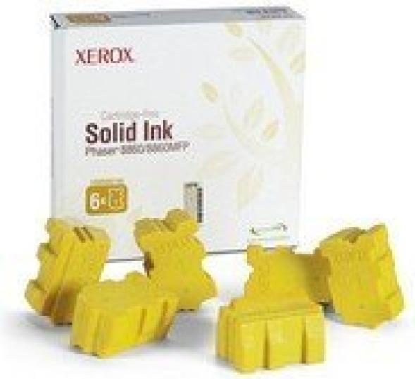 Xerox 108R00748 Vaste inkt - Geel - Permanente inkt