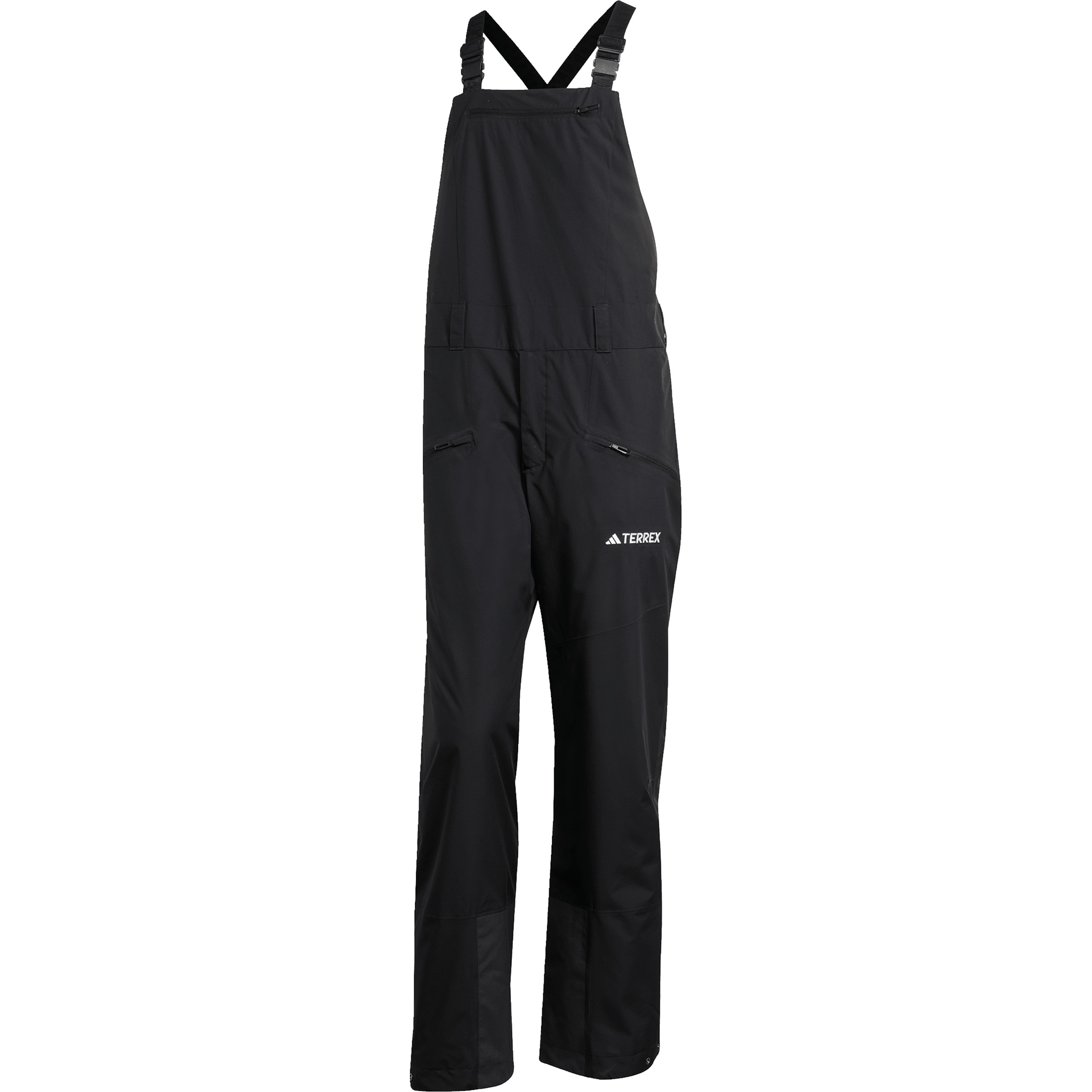 adidas Terrex Multi 2L Bib Hose Herren Isolationshose schwarz Größe L Freeride | Skifahren Winddicht Wasserabweisend