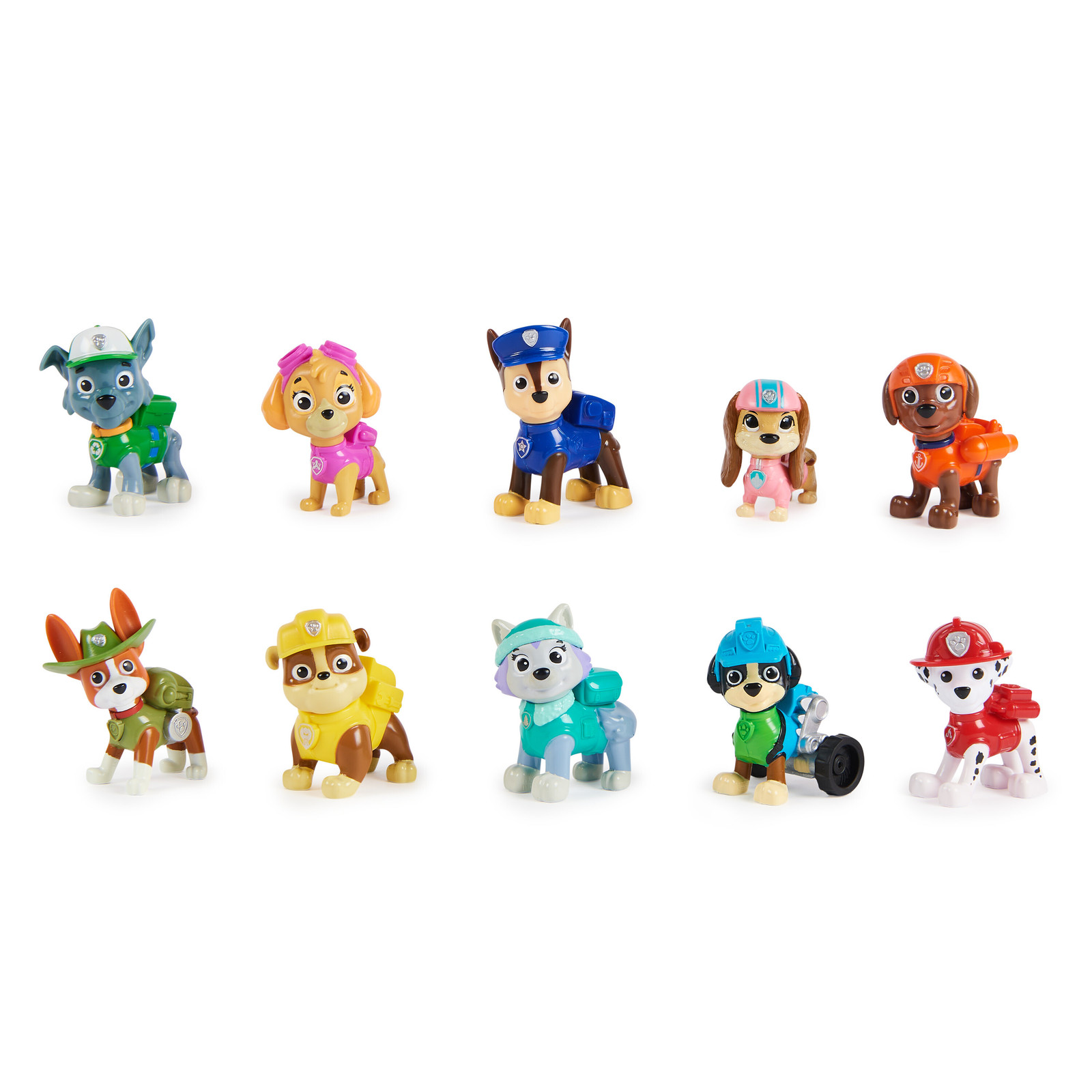 Paw Patrol 10-delige Figuurset 10th Anniversary