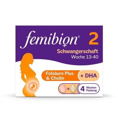 Femibion 2 Schwangerschaft Kombipackung 28+28 St