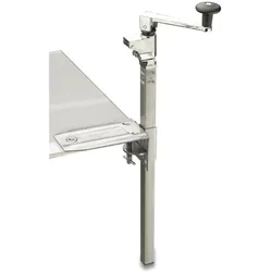 Lacor Dosenöffner für Tisch Edelstahl max H Dose 30cm, Dosenöffner, Grau