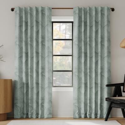 Indigo Road by Egypt Sherrod Coppa Magnetic Closure Total Blackout Back Tab 1-Piece Curtain Panel, Single Panel