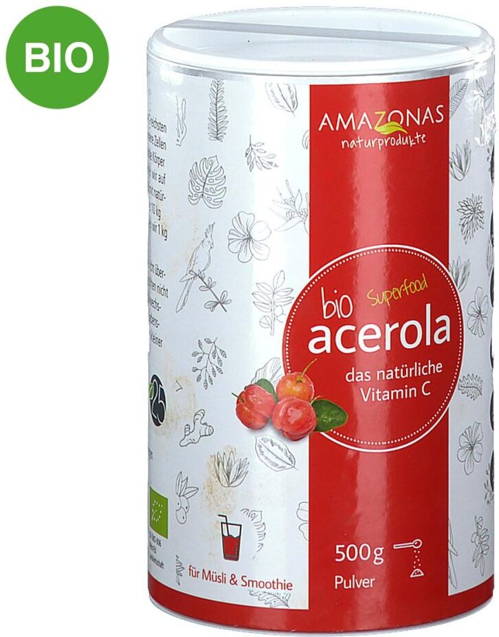 AMAZONAS Acerola 100% Bio Pur nat.Vit.C Pulver