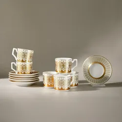 Karaca Aslı 6-Personen Kaffeetassen-Set