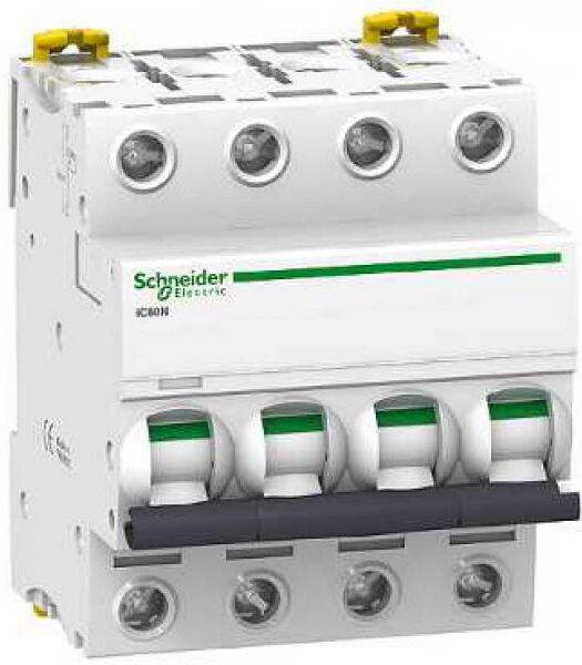 Disjoncteur ACTI9 IC60N 4P courbe D 20 A SCHNEIDER ELECTRIC A9F75420