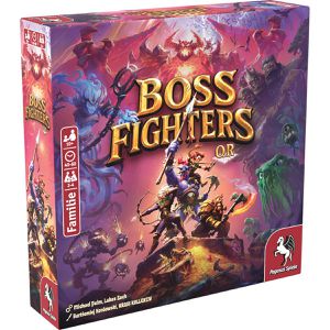 Pegasus-Spiele Kartenspiel 51270G, Boss Fighters QR, ab 10 Jahre, 2-4 Spieler