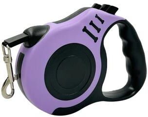 Uplift Essentials Automatic Retractable Dog Leash Lead purple 3 M (9.8 Ft)