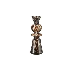 HOME STORY Vase   ¦ braun ¦ Glas ¦ Maße (cm): H: 41  Ø: 14.0