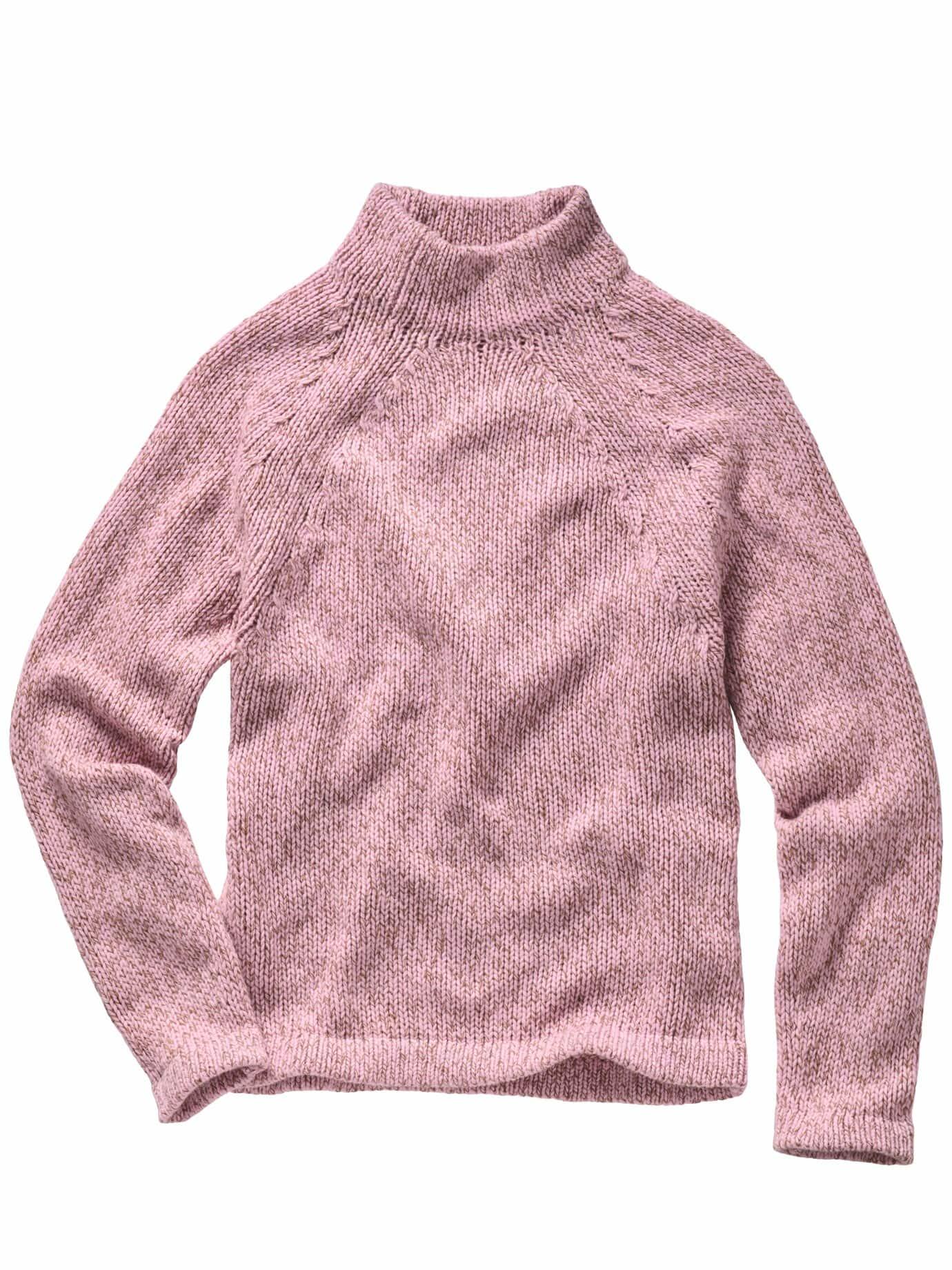 Mey & Edlich Herren Muss-sein-Pullover Rosa 80 % Wolle, 20 % Polyamid