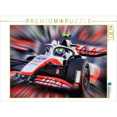 CALVENDO Puzzle Mick Schumacher, Sohn der deutschen Motosportlegende Michael Schumacher, gilt als schnell und sehr talentiert. | 1000 Teile Lege-Größe