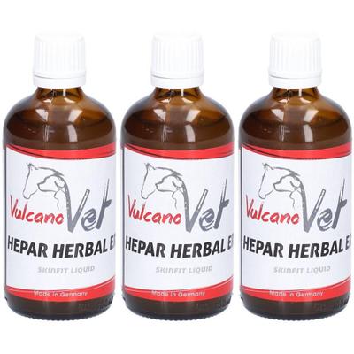 Vulcanovet HeparHerbal ER Erg.Futterm.flü.f.Hunde x3 3x100 ml Flüssigkeit