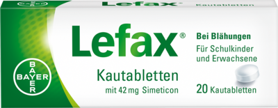 Bayer Vital GmbH LEFAX Kautabletten 20 St 02487940