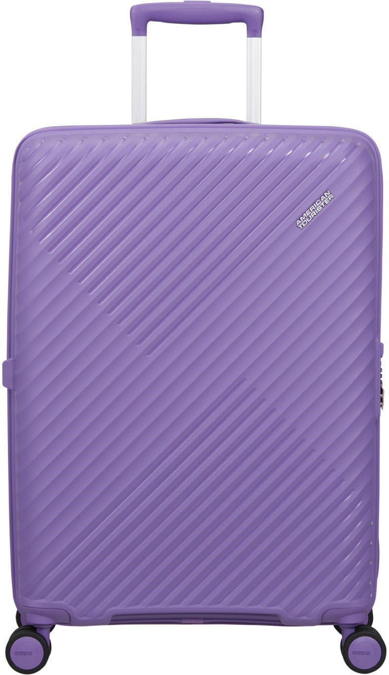 American Tourister Diablast 68cm 4-Wheel Medium Expandable Suitcase - Purple Pulse