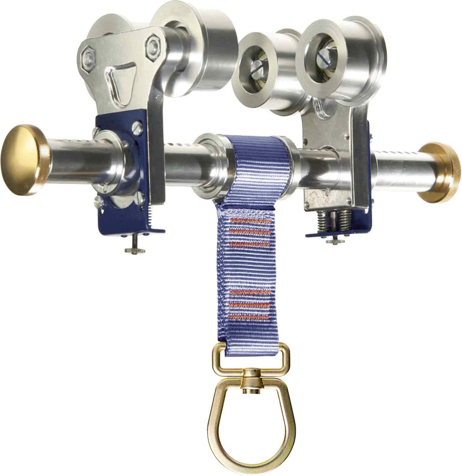 Zarges Fall Protection Anschlagpunkt für Stahlträger I-Beam trolley anchor