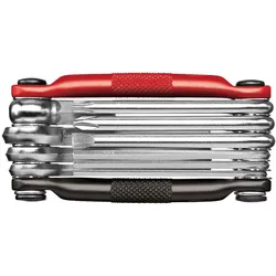 Crankbrothers Multi-10 Multitool, black/red