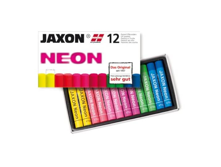 Jaxon 47408 Neon Pastel Oliepastels Pack van 12