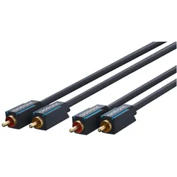 clicktronic Stereo-Audiokabel (10 m, Cinch Kabel), Audiokabel