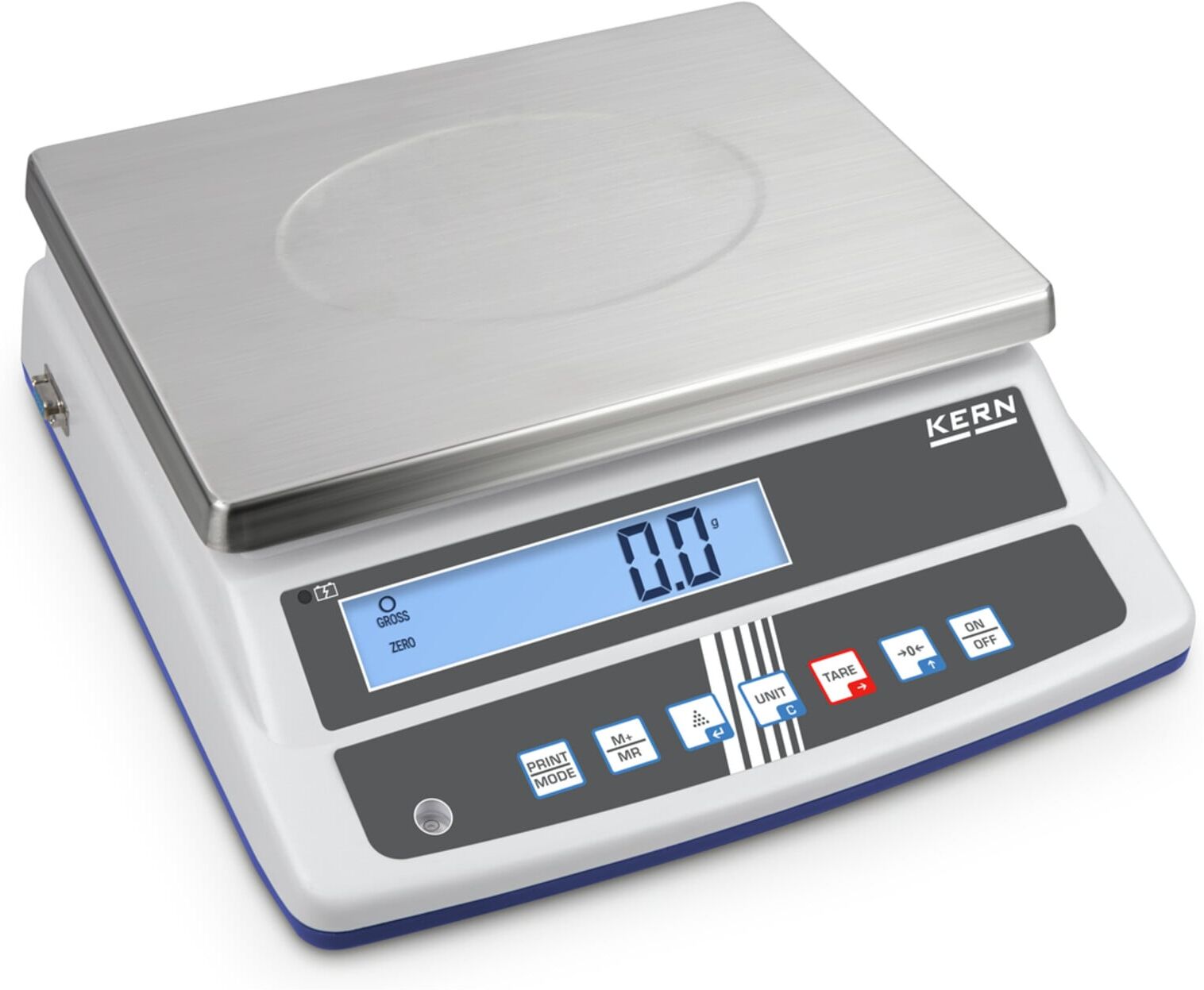 Kern Tischwaage FCD 10K-3, Wägebereich 15 kg, Ablesbarkeit 0,5 g ; KERN & Sohn)