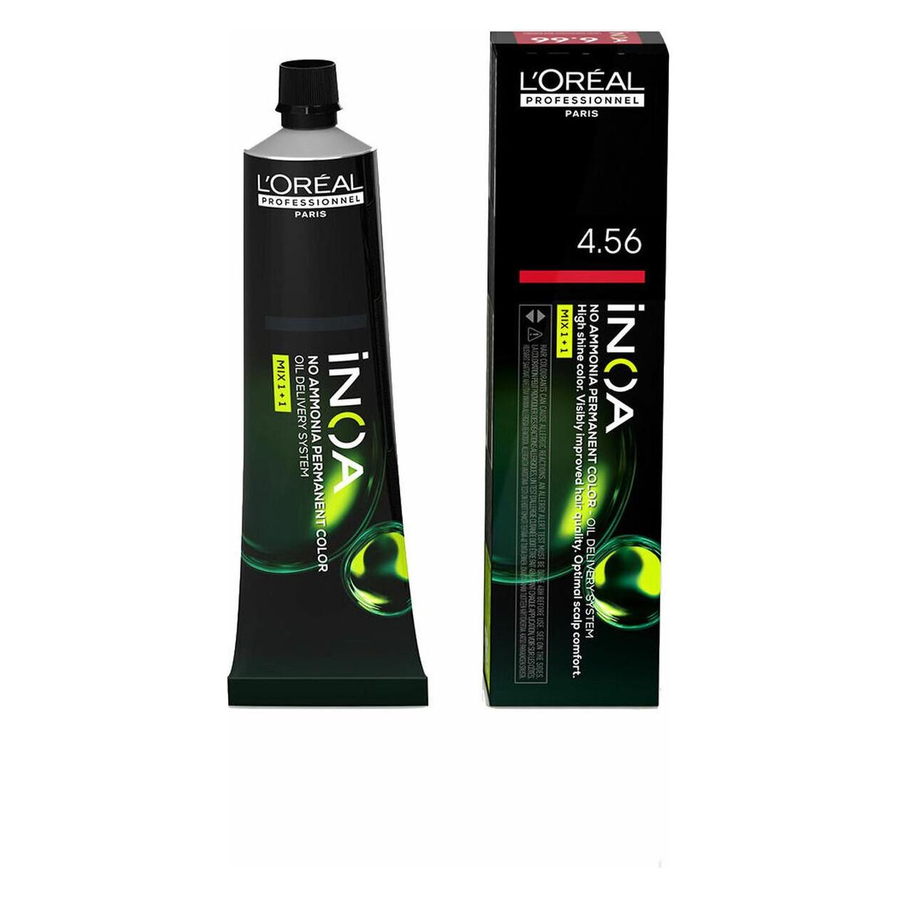 L'Oréal Professionnel INOA Permanent Color 456 No Ammonia 60g (4.56) (S05111225)