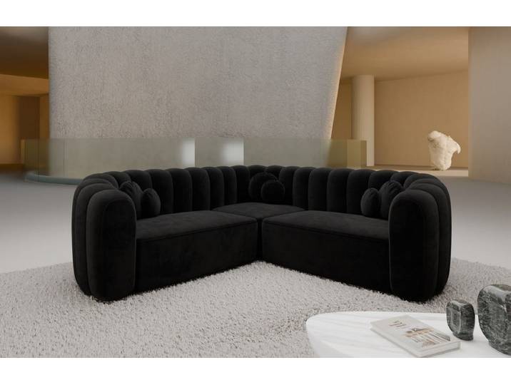 Stoff Ecksofa Almeria L-Form