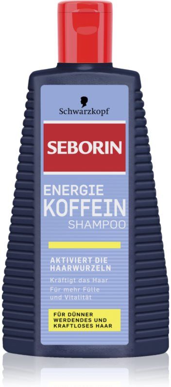 Schwarzkopf Seborin shampoing à la caféine pour cheveux en perte de densité 250 ml