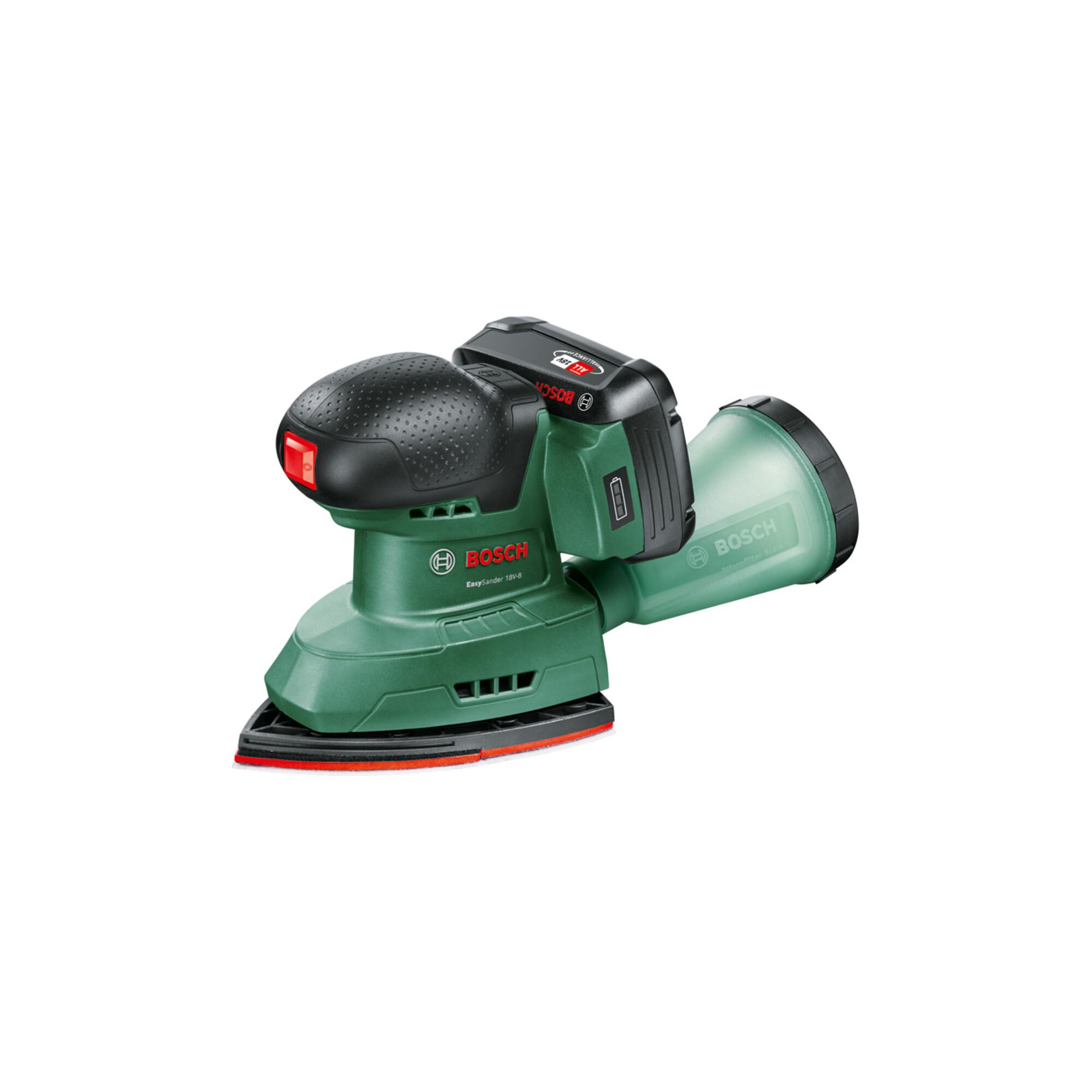 BOSCH Akku-Multischleifer EasySander 18V-8, 1 x Akku PBA 18V 2.0Ah (06033E3002)