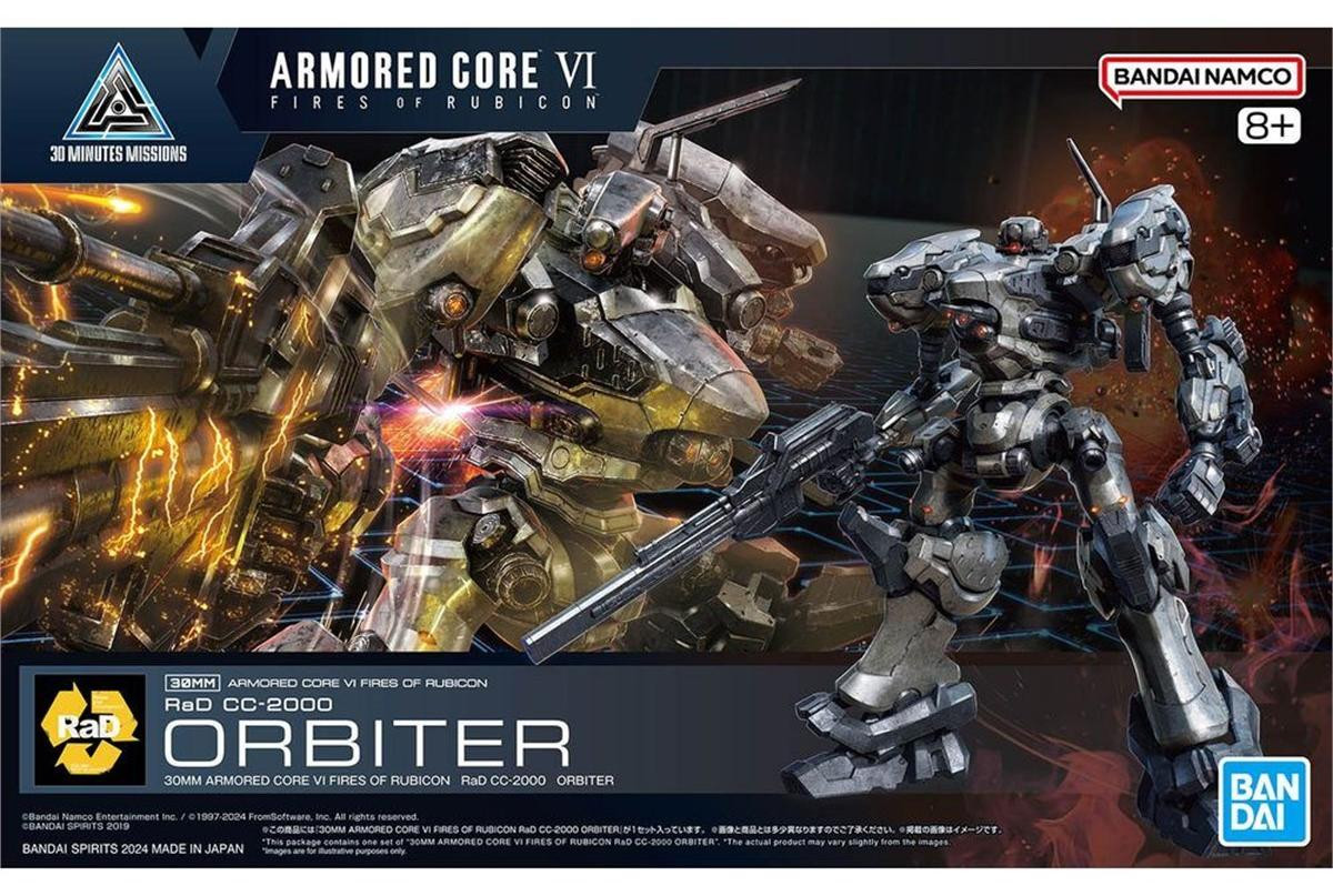 Bandai Armored Core VI Rad CC-2000 Orbiter Modelbouwset 30 mm