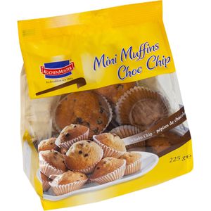 KuchenMeister Kuchen Mini Muffins Stracciatella, 225g, 15 Stück