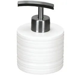 Seifenspender SAHARA (LBH 8x8x12,50 cm) - weiß - LBH 8x8x12,50 cm