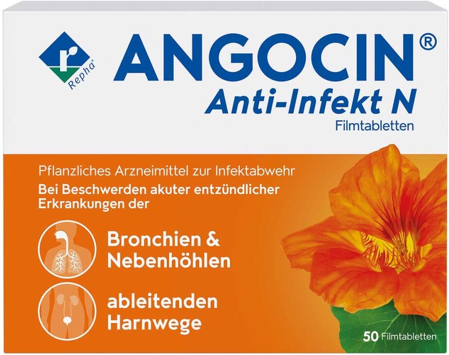 ANGOCIN Anti-Infekt N bei Atemwegs- & Blasenentzündung