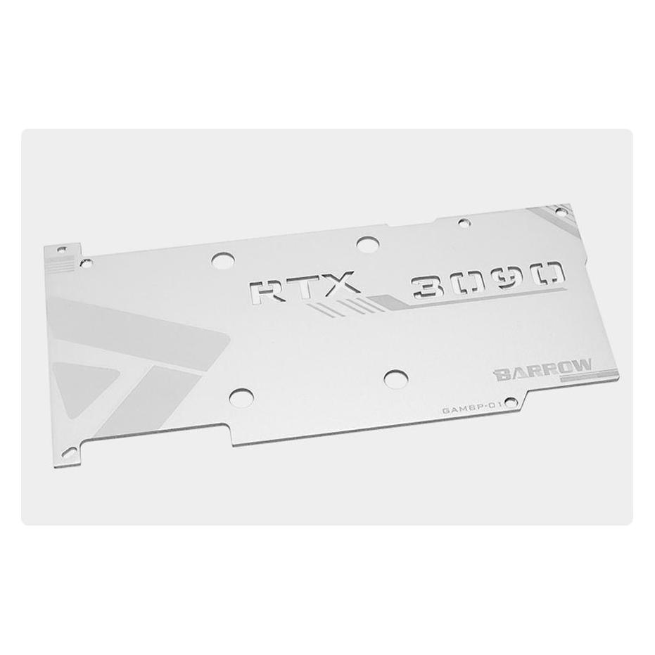 Barrow Backplate for GALAX/GAINWARD 3090 full coverage GPU Water Block - Silvery (GAMBP-01-S)