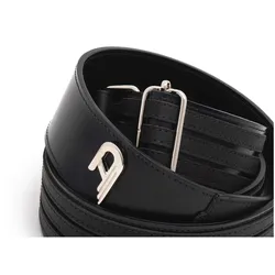 Duesenberg 3-Step Strap Custom 3-Stripes Slim BK - Gitarrengurt