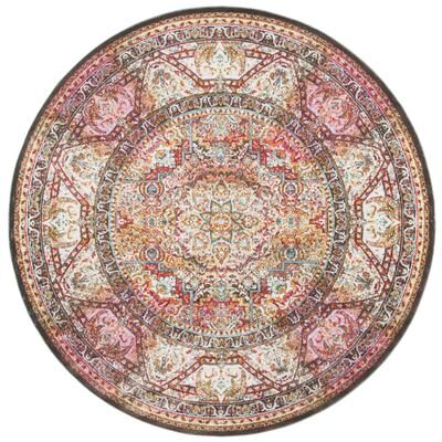 SAFAVIEH Luxor Keritza Boho Medallion Distressed Rug