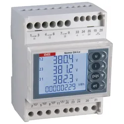 IME MFD4E06 Multifkt anzeige Nemo D4-e 3ph über Stromwandler Impuls+RS485 4TE