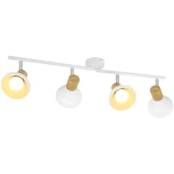DECKENSTRAHLER Farrell 4-flammig 70/11/15.5 cm