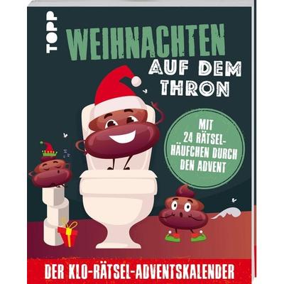 Weihnachten auf dem Thron: Der Klo-Rätsel-Adventskalender. Mit 24 Rätselhäufchen durch den Advent, Taschenbuch von Frechverlag, Frechverlag GmbH,