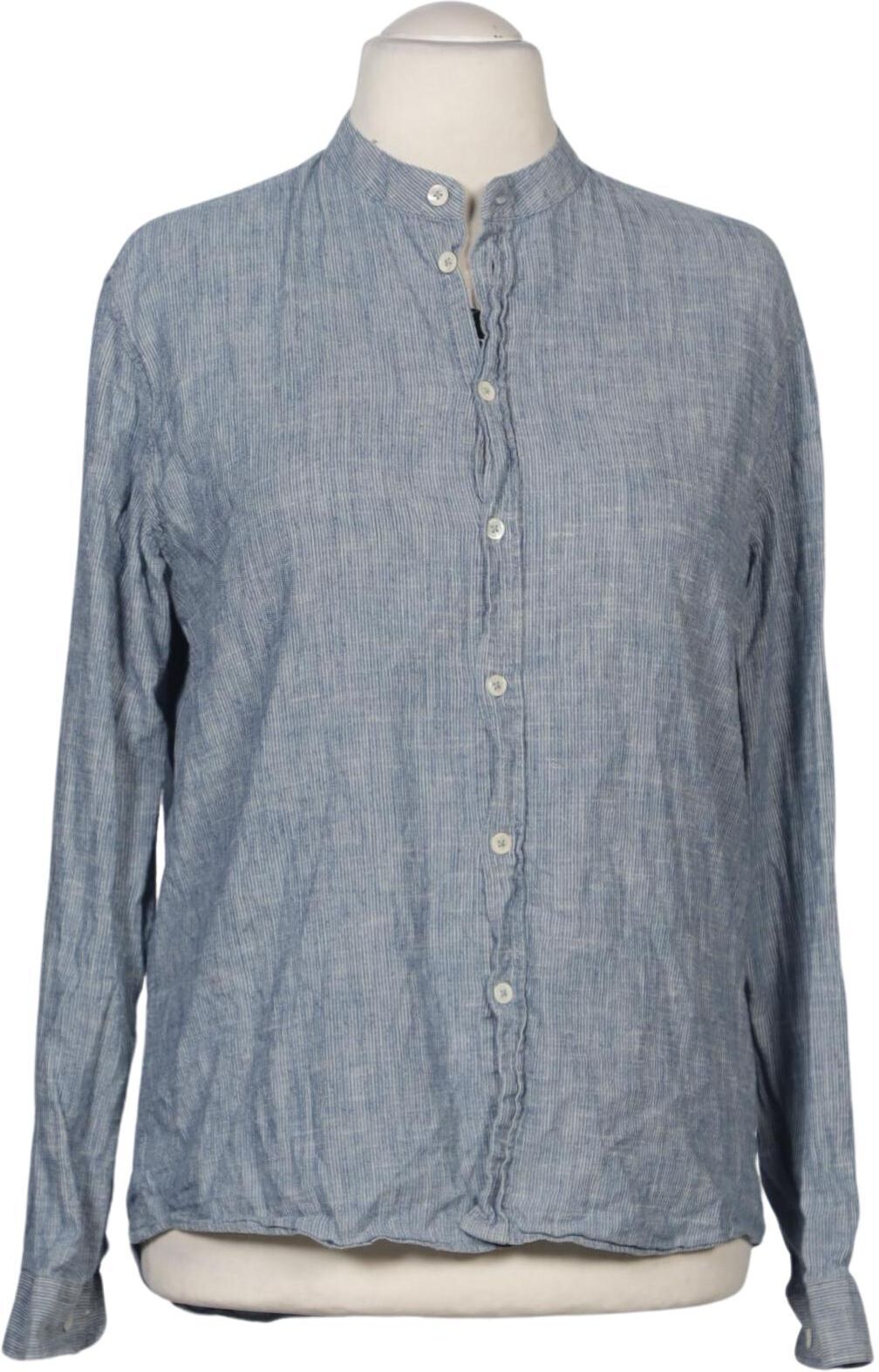 Octobre Editions Damen Bluse, Hellblau, Gr. XL, Baumwolle - Second Hand