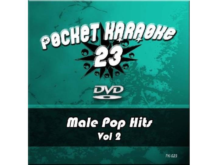 Pocket Karaoke 23-Male Pop Hits Vol.2 [Import anglais]