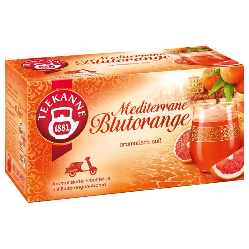TEEKANNE Mediterrane Blutorange Tee 4009300078821