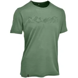 Maul Herren Bezau XT Funktions-T-Shirt - 58 - mineral green