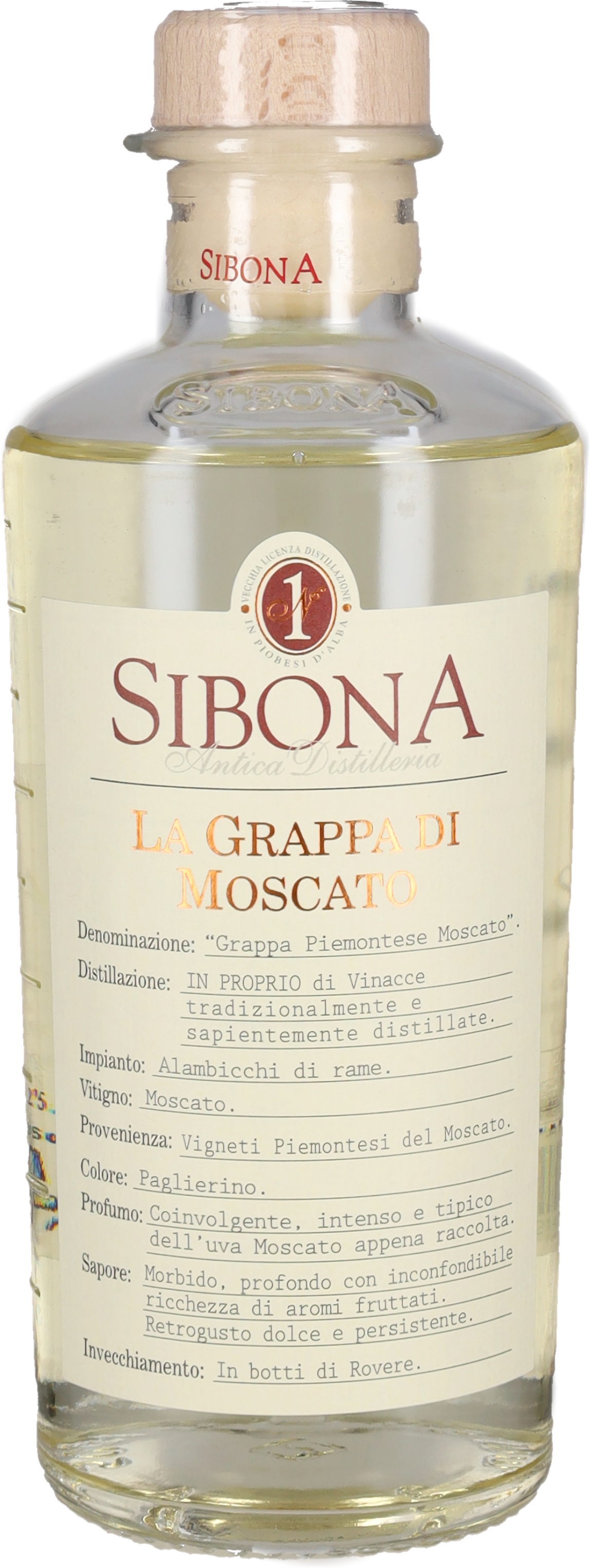 Sibona Grappa di Moscato 50cl