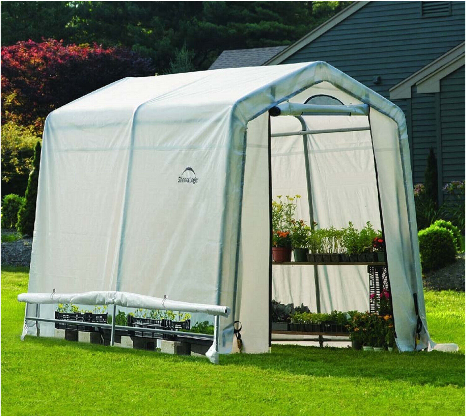 ShelterLogic Gewächshaus 4,32m² 240 x 180 x 200cm ; ShelterLogic Group (SL70652)