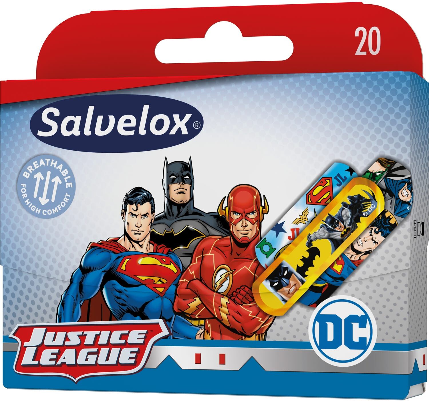 SALVELOX Aposito Adhesivo Justice Ligue 20 U