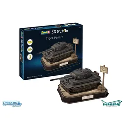 Revell 3D Puzzle Deutscher Panzer Tiger I 00252