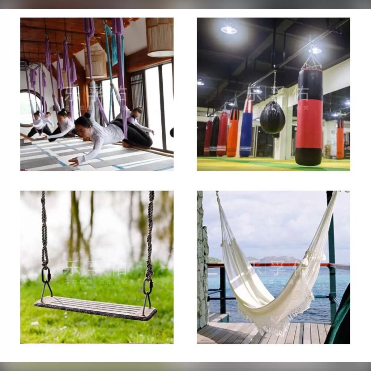 INF Edelstahl Deckenbefestigungsscheibe für Aerial Yoga – Tragfähige Ösenplatte mit 4 Spreizschrauben