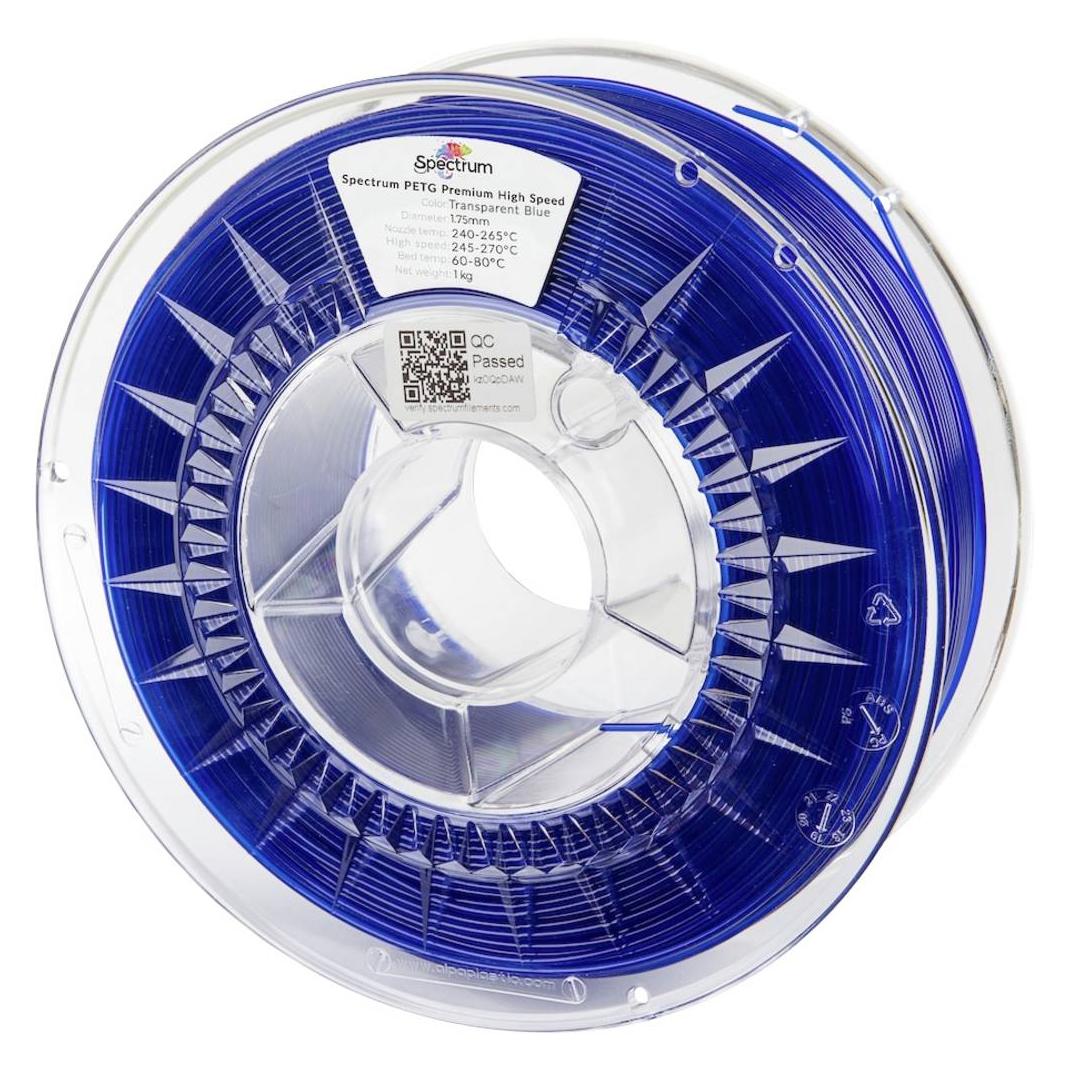 Spectrum Filaments 81550 PETG Premium High Speed Filament PETG Highspeed Filamen (PETG, 1.75 mm, 1000 g) (81550)