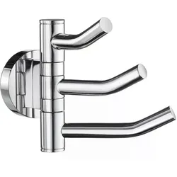 Smedbo HOME - Schwenkbarer Dreierhaken, Verchromt HK327
