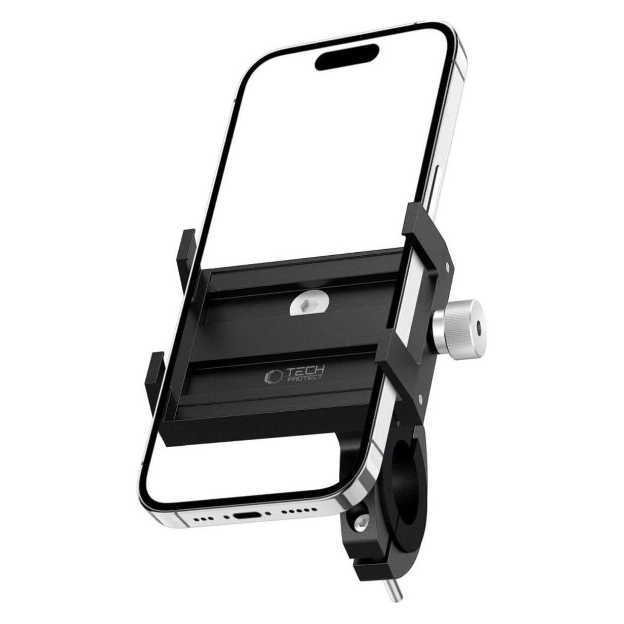 Tech-Protect V4 phone holder for bicycle handlebars - black (25263-0)