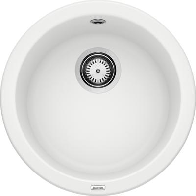 Granitspüle BLANCO "RONDO", weiß, B:45cm, Verbundwerkstoff, Küchenspülen